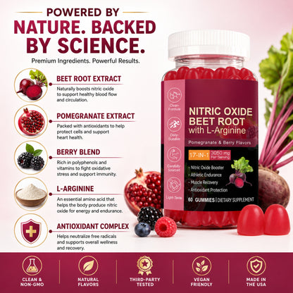 BeetFlow Performance Gummies